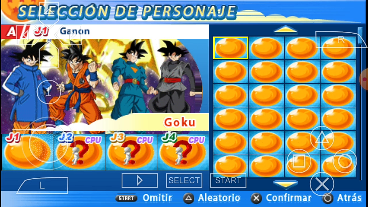 PSP Dragon Ball Z Game for Android