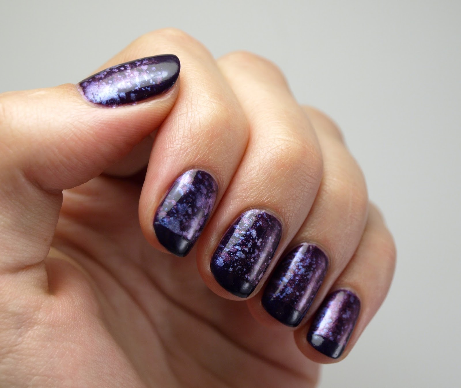 Nail Polish Society: 31DC2013 Day 06: Purple Nails