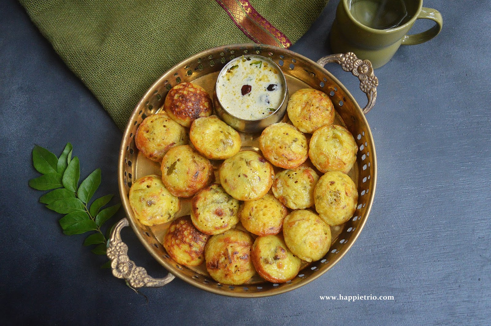 Masala Kuzhi Paniyaram Recipe | How to make Masala Kuzhi Paniyaram