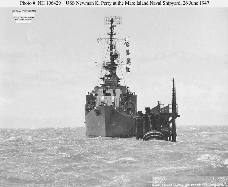 Naval Warfare USS Newman K. Perry (DD883, DDR883)