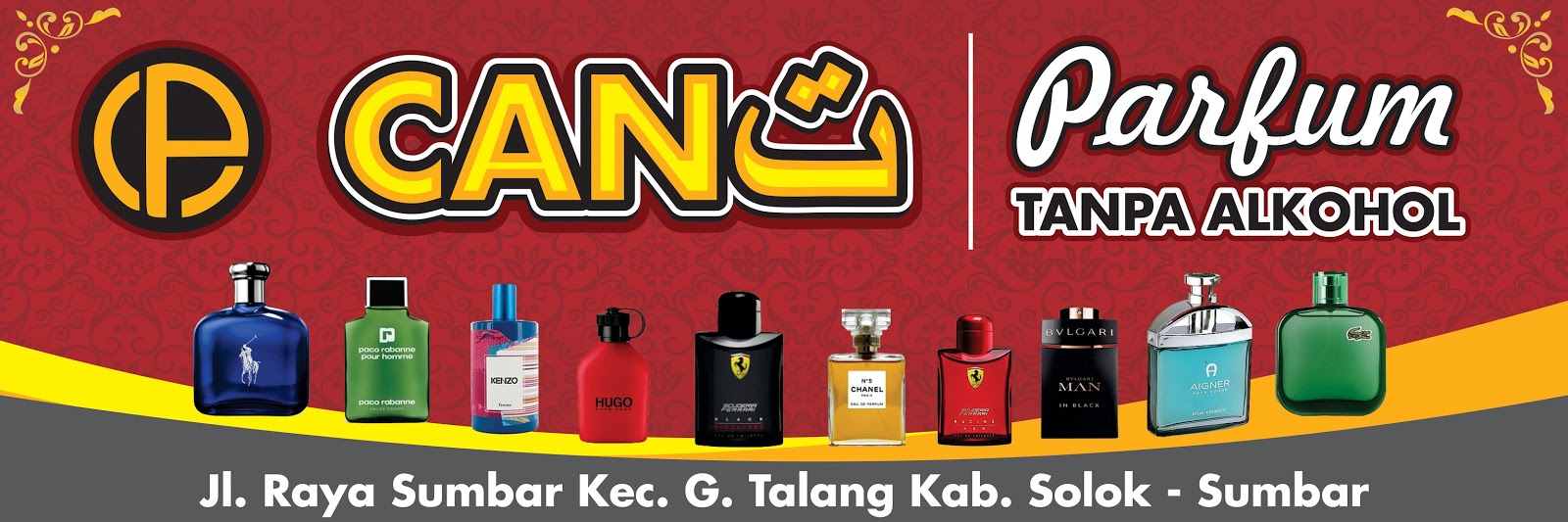 Contoh Banner Jual Parfum kumpulan contoh spanduk