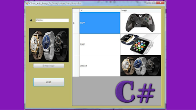 c# Add Image From pictureBox To Datagridview