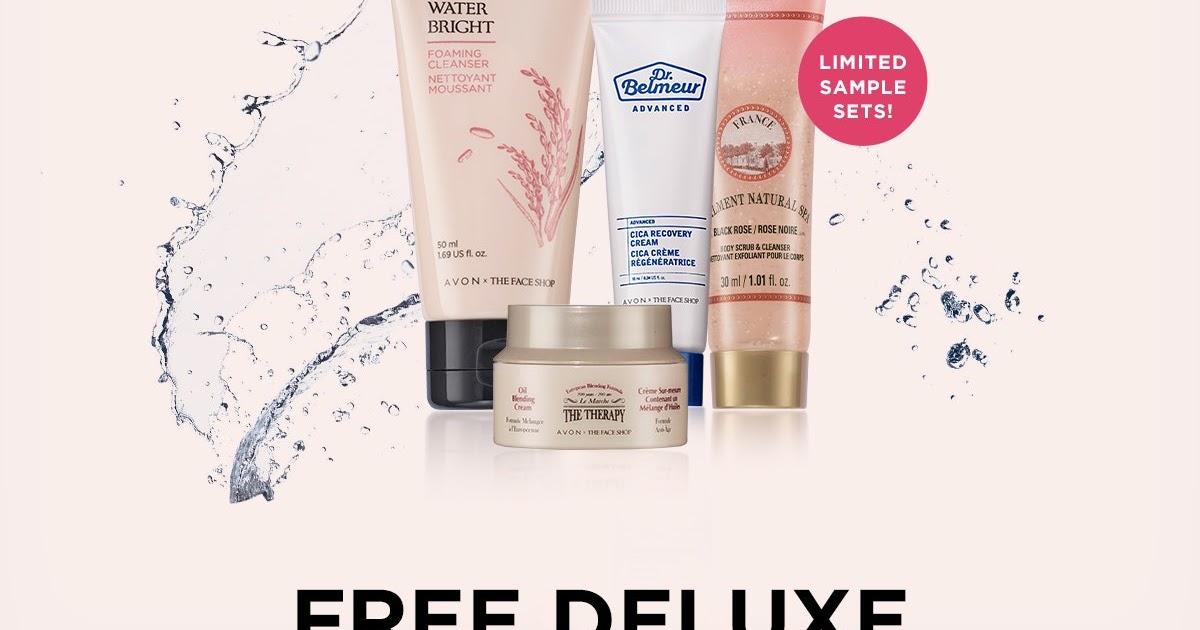 The New Avon Catalog Avon Free Deluxe Beauty Sampler