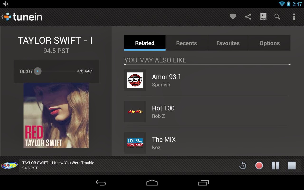 tunein radio pro apk