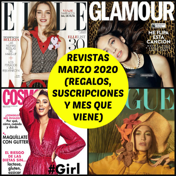 noticias moda y belleza revistas marzo
