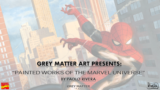 “Painted Works of the Marvel Universe” Fine Art Prints by Paolo Rivera x Grey Matter Art