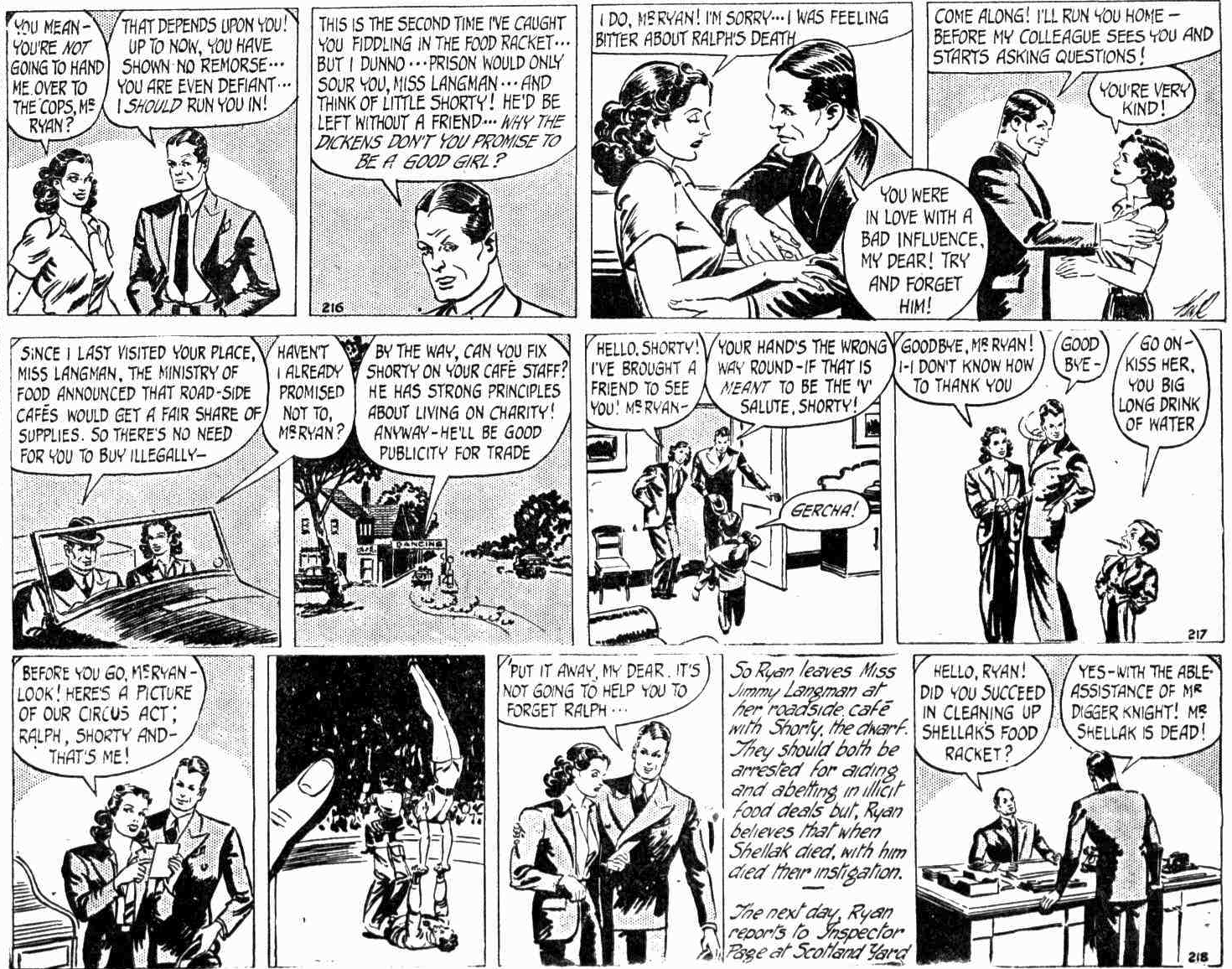 Old-fashioned Comics: Buck Ryan 12 - Smashes The War Racketeers (1941 ...
