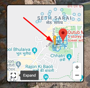Просмотр улиц на Google Картах