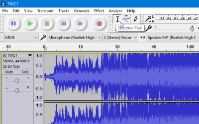 Audacity Audio Editor pro Windows