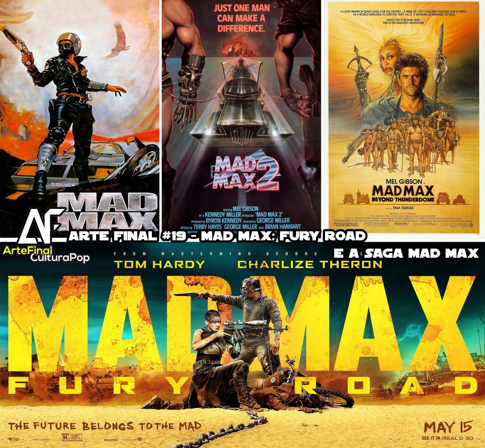 Mad Max - Saga Completa - Español Latino