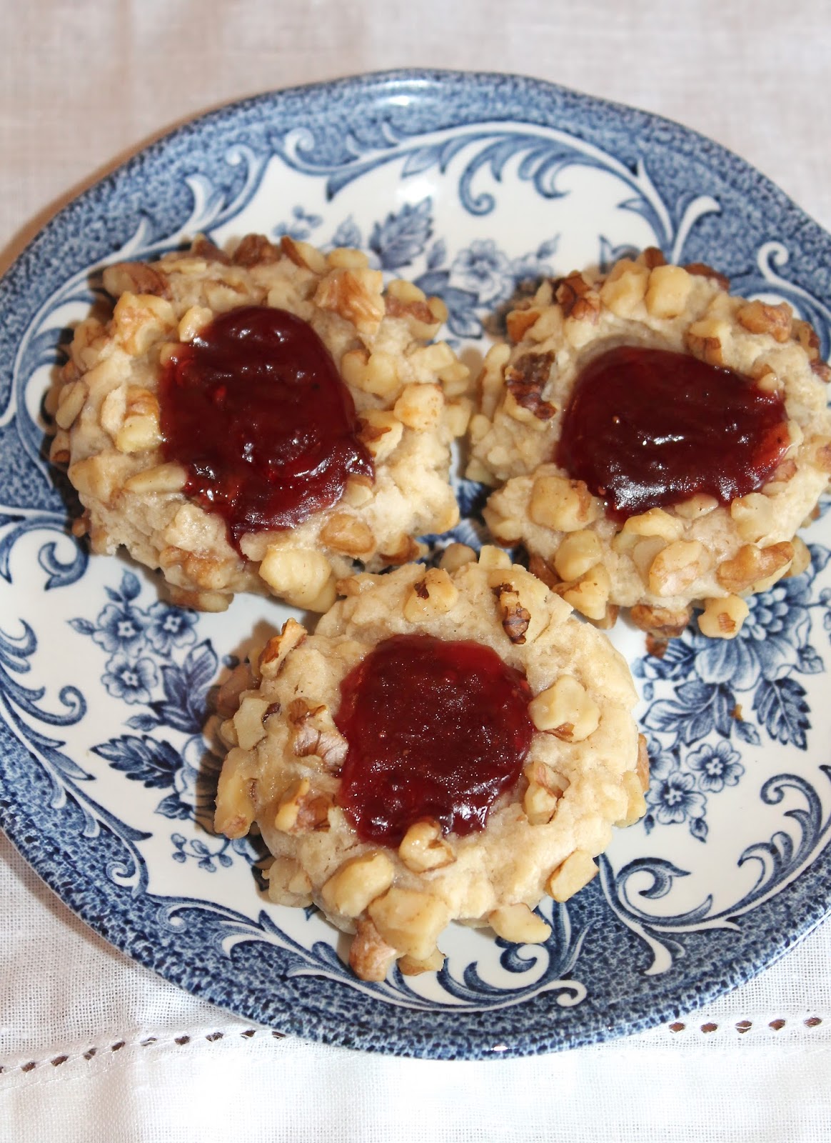 Savory Moments Gram's classic Christmas thumbprint cookies