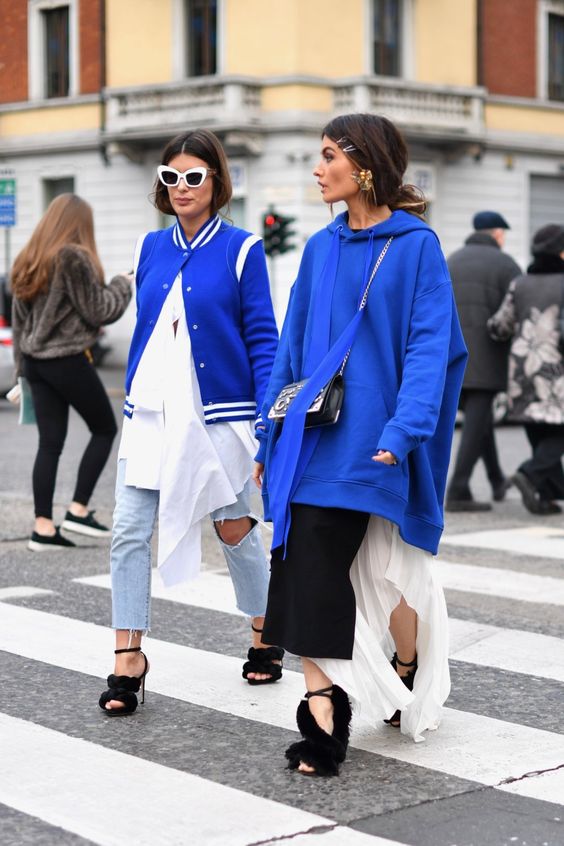 cobalt street style fashion