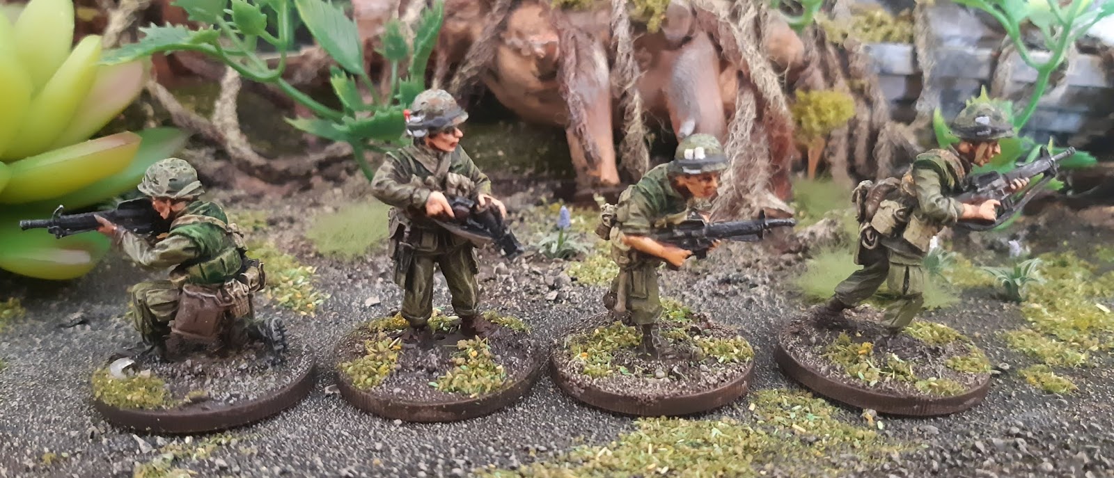 Pijlie´s Wargames Blog Painting the Vietnam Project progress blog