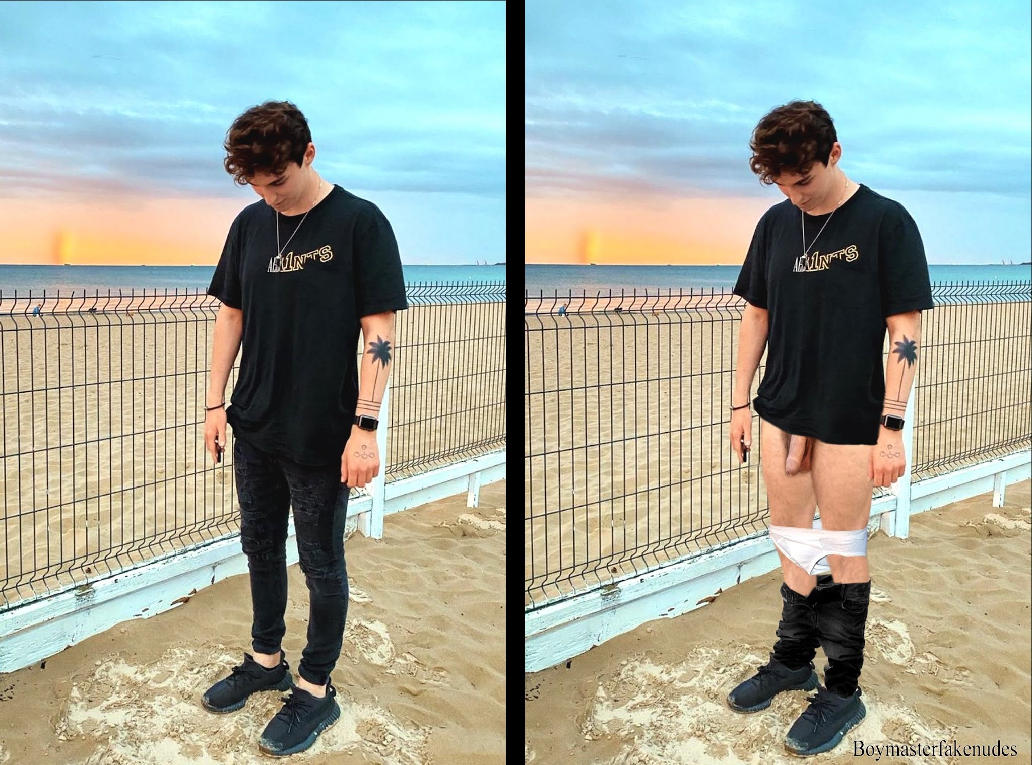 Boymaster Fake Nudes: Marcin Dubiel , Youtube Vlogger gets his cock out&hellip;.