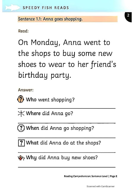 Reading Comprehension: Sentence Level - Cikgu Share