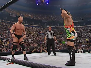 WWE / WWF No Mercy 2001 - RVD lets Steve Austin know exactly who he is