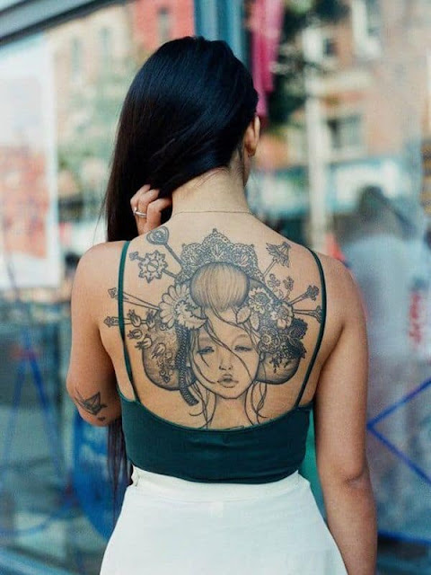 Back Tattoos for women Back Tattoos for women