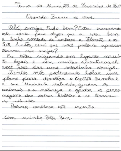 ESCRIPTA: Carta pessoal: Tutorial