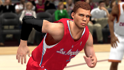 NBA 2K14 Blake Griffin Cyberface Patch