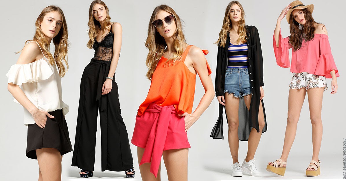 MODA PRIMAVERA VERANO y Tendencias en Aires : MODA 2018: CAMISOLAS, TOPS Y BLUSAS BY MATERIA VERANO 2018 | SHOP ONLINE DE MODA PARA MUJER