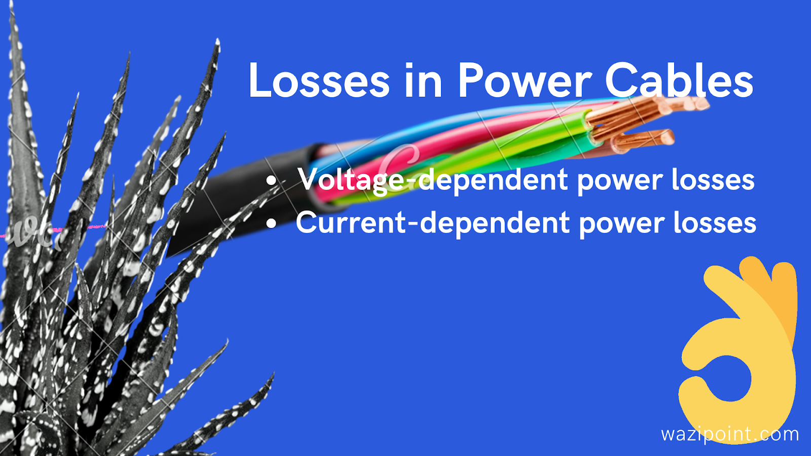 WAZIPOINT Engineering Science & Technology Power Losses Calculation for High Voltage