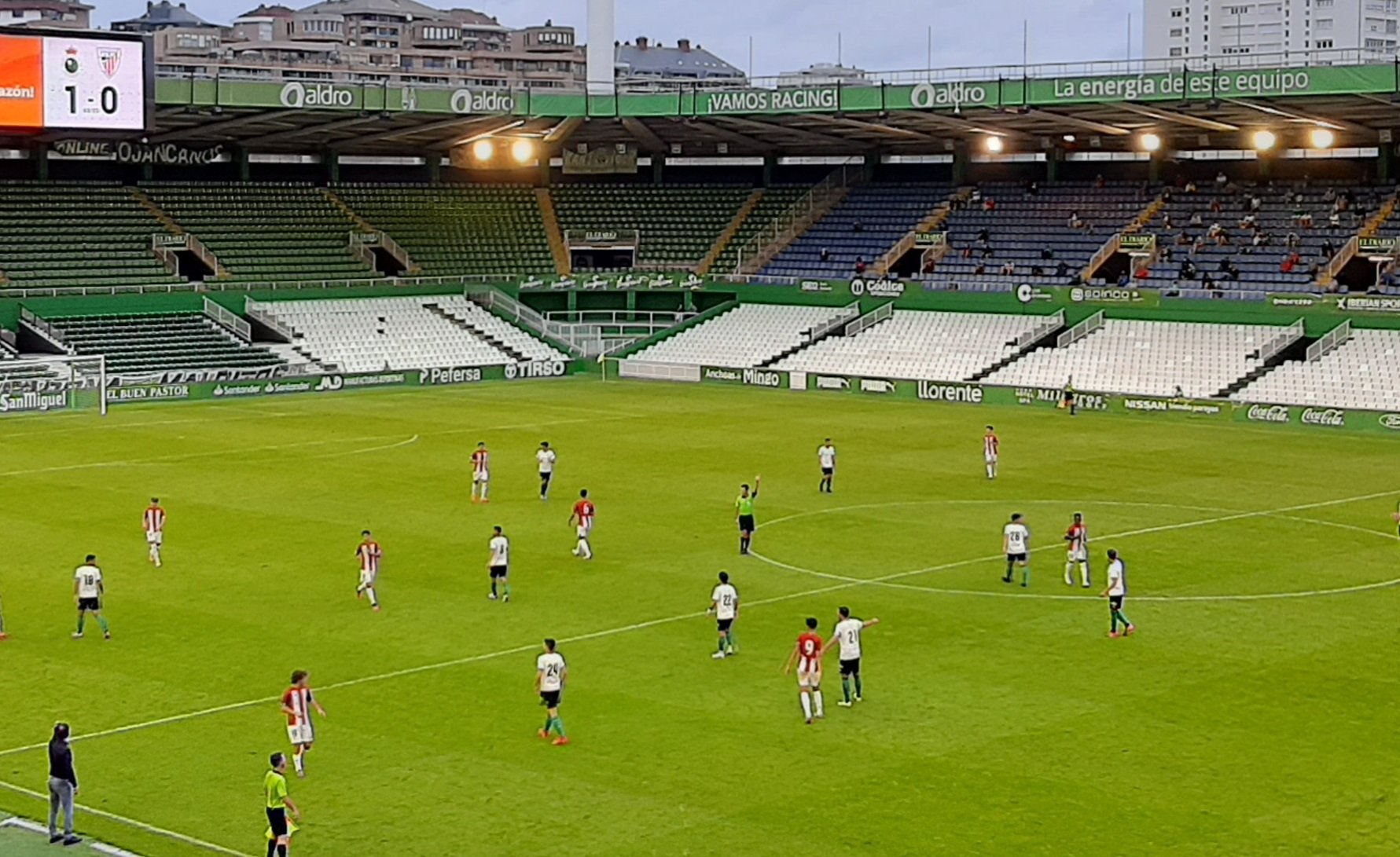 Racing 1 Bilbao Athletic 0 Bastante mejor Racing 1 Bilbao Athletic 0 Bastante mejor