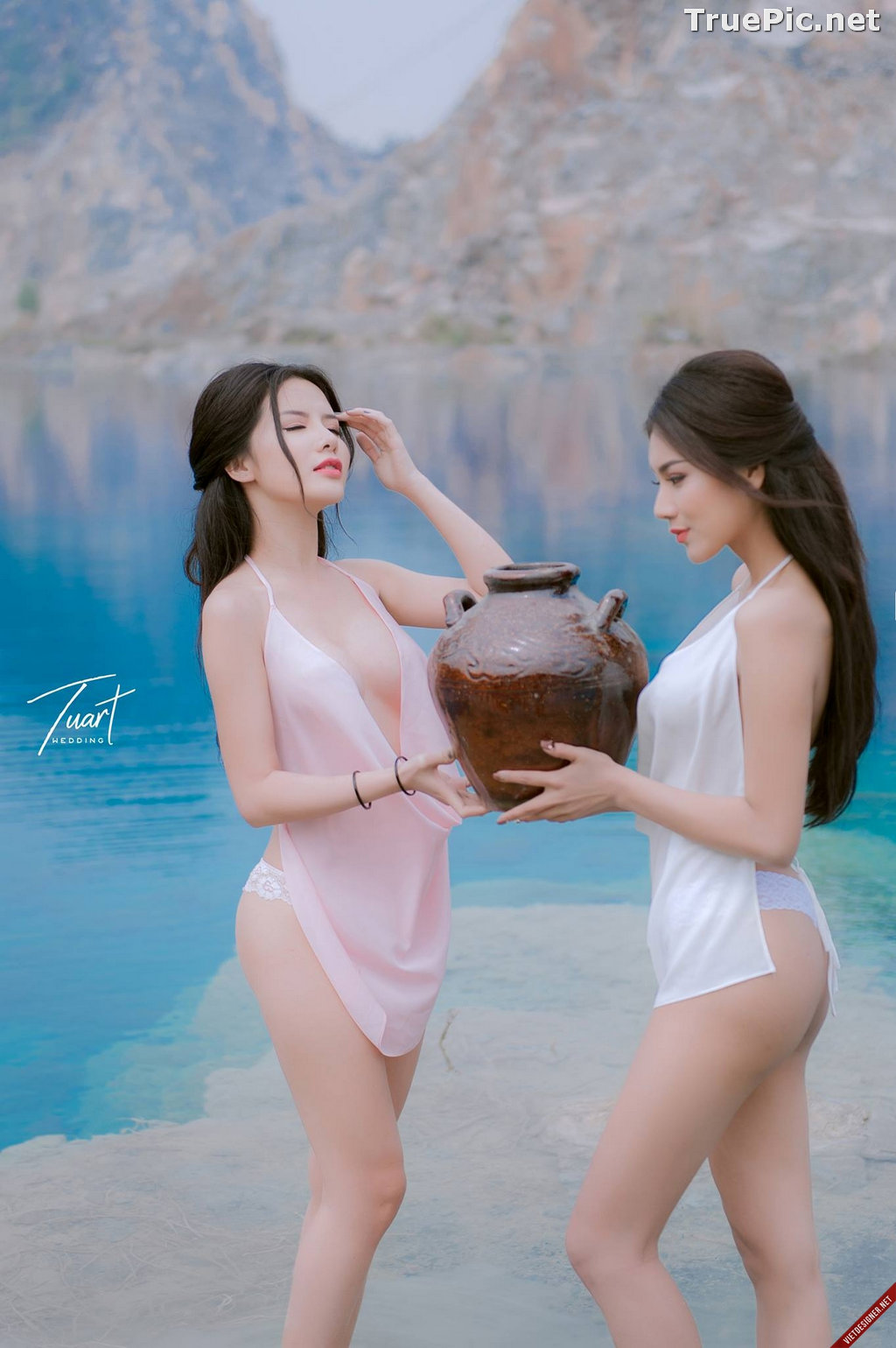 Image Vietnamese Hot Model - Two Sexy Girl In The Valley - TruePic.net - Picture-87