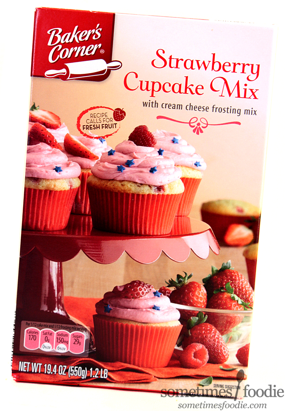 Sometimes Foodie Pantry Raid! Strawberry Cupcake Mix from Aldi