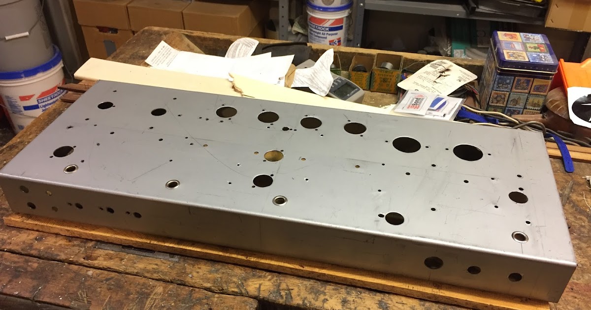 DIY Guitar & Amp Chassis prep continues