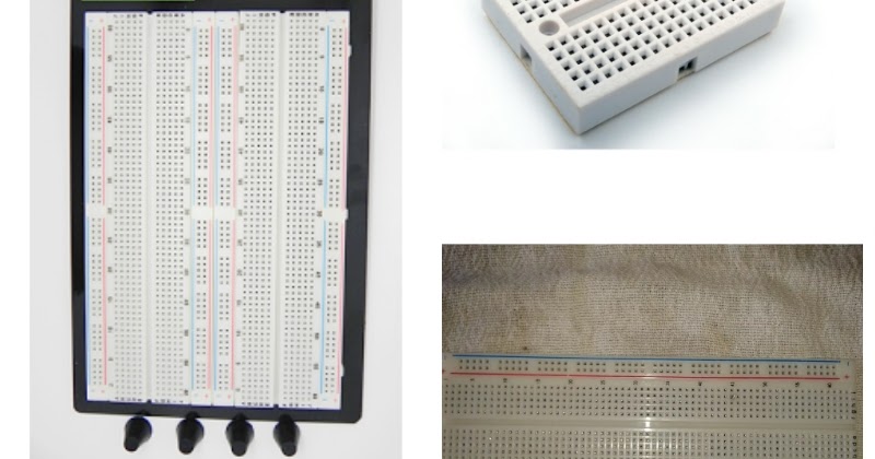 Electricidad, Circuito, Protoboard: Protoboard
