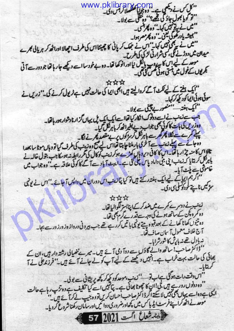 Sham Ki Haveli Main By Rukhsana Nigar Adnan Episode 32