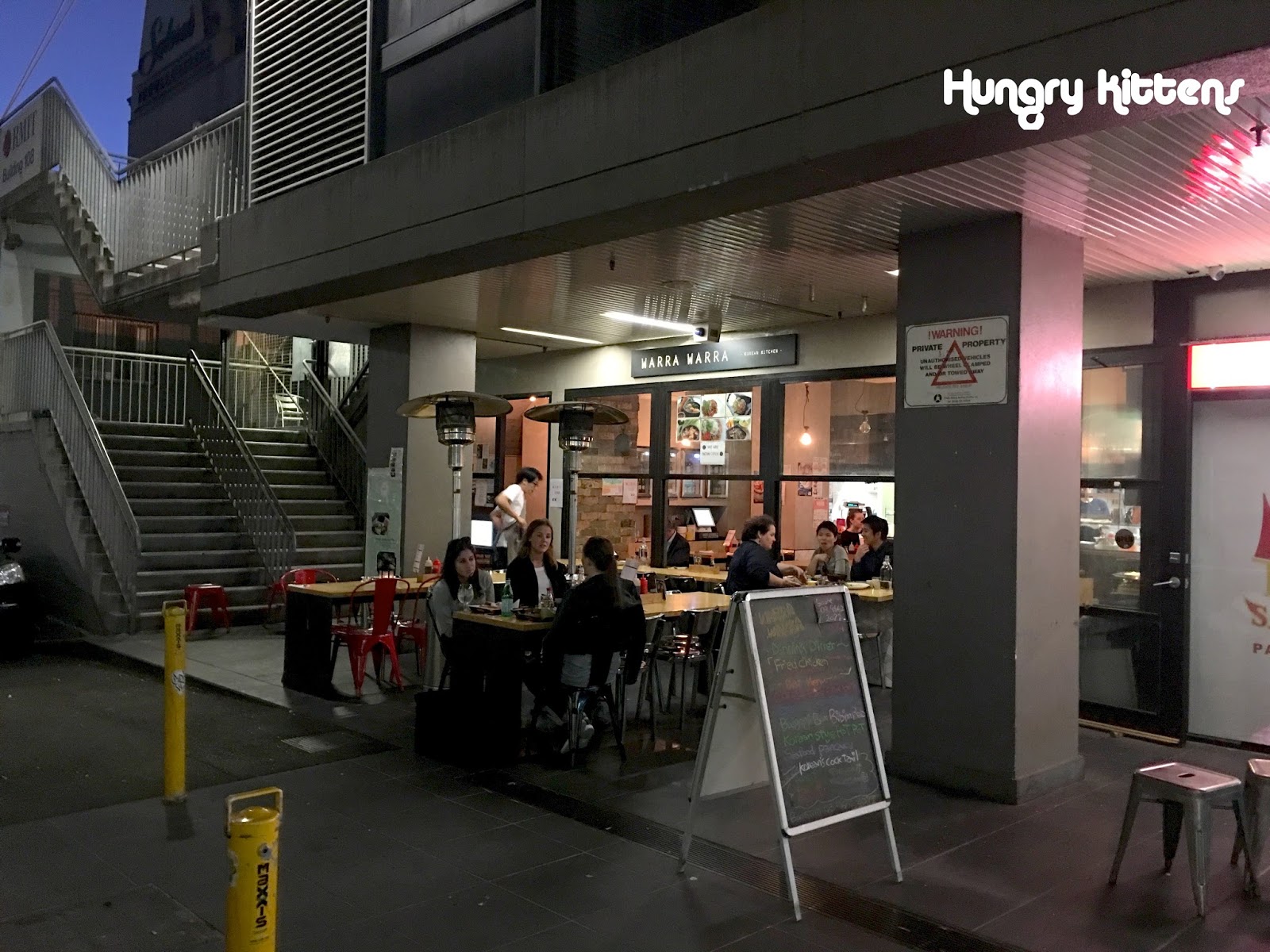 Hungry Kittens Melbourne 5 Dinner At Warra Warra