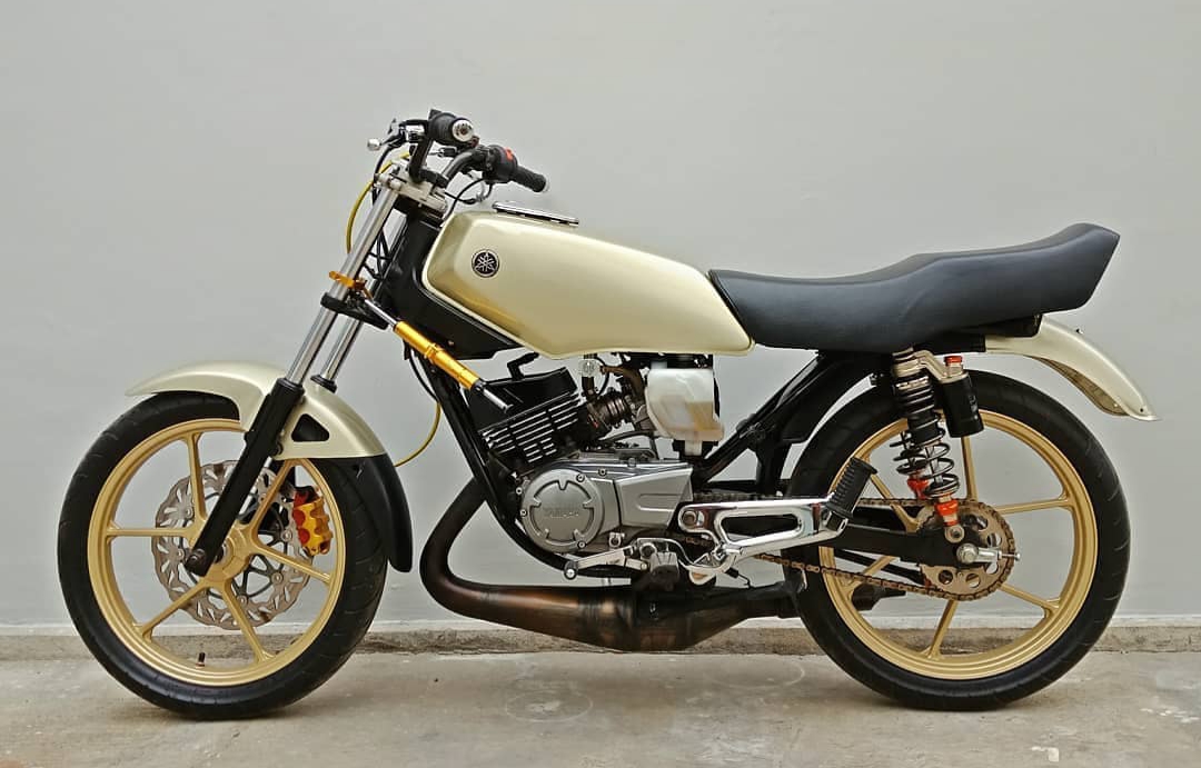 Modifikasi Rx King Warna Silver Original, Polos, Metalik, Doff, Gold