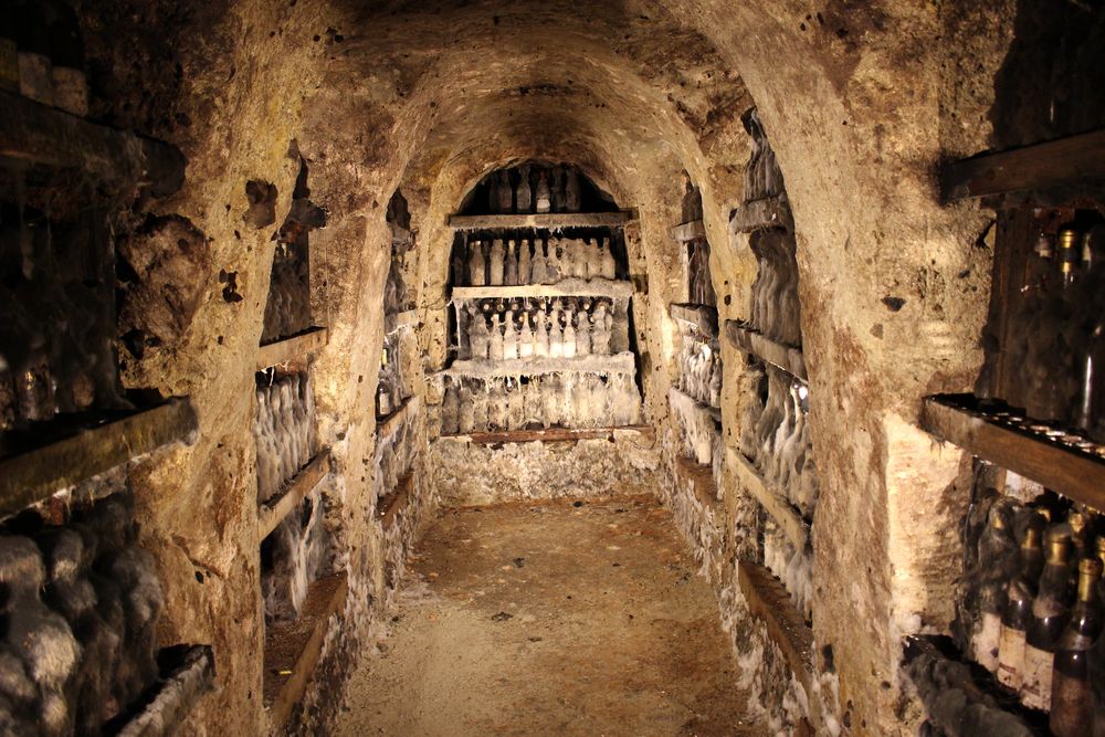 Wine Cellars of Hercegkút Hungary