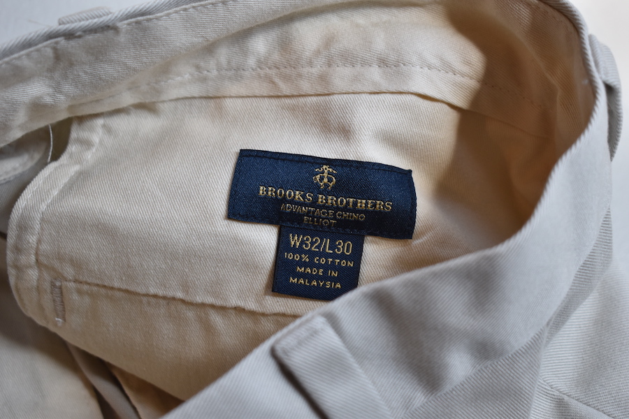 DAMAGEDONE OFFICIAL BLOG: BROOKS BROTHERS CHINO TROUSERS 