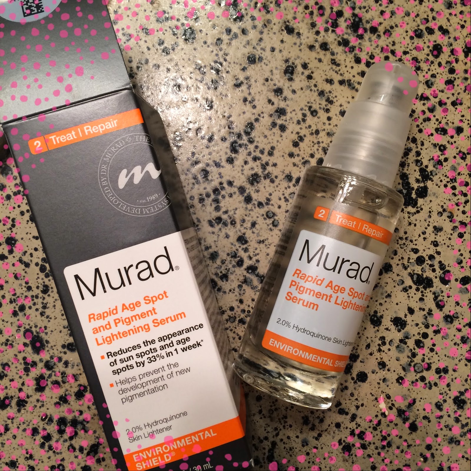 Murad Age Spot And Pigment Lightening Gel REVIEW: Murad Rapid Age Spot and Pigment Lightening Serum - It's