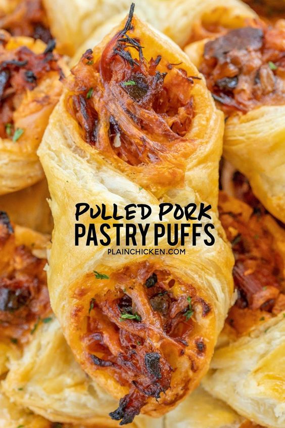 PULLED PORK PASTRY PUFFS - FOOTBALL FRIDAY #recipes #dinnerrecipes #dinnerideas #foodrecipes #foodrecipeideasfordinner #food #foodporn #healthy #yummy #instafood #foodie #delicious #dinner #breakfast #dessert #lunch #vegan #cake #eatclean #homemade #diet #healthyfood #cleaneating #foodstagram PULLED PORK PASTRY PUFFS - FOOTBALL FRIDAY #recipes #dinnerrecipes #dinnerideas #foodrecipes #foodrecipeideasfordinner #food #foodporn #healthy #yummy #instafood #foodie #delicious #dinner #breakfast #dessert #lunch #vegan #cake #eatclean #homemade #diet #healthyfood #cleaneating #foodstagram