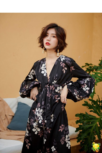 Váy maxi đi biển M592 Vay maxi di bien M592