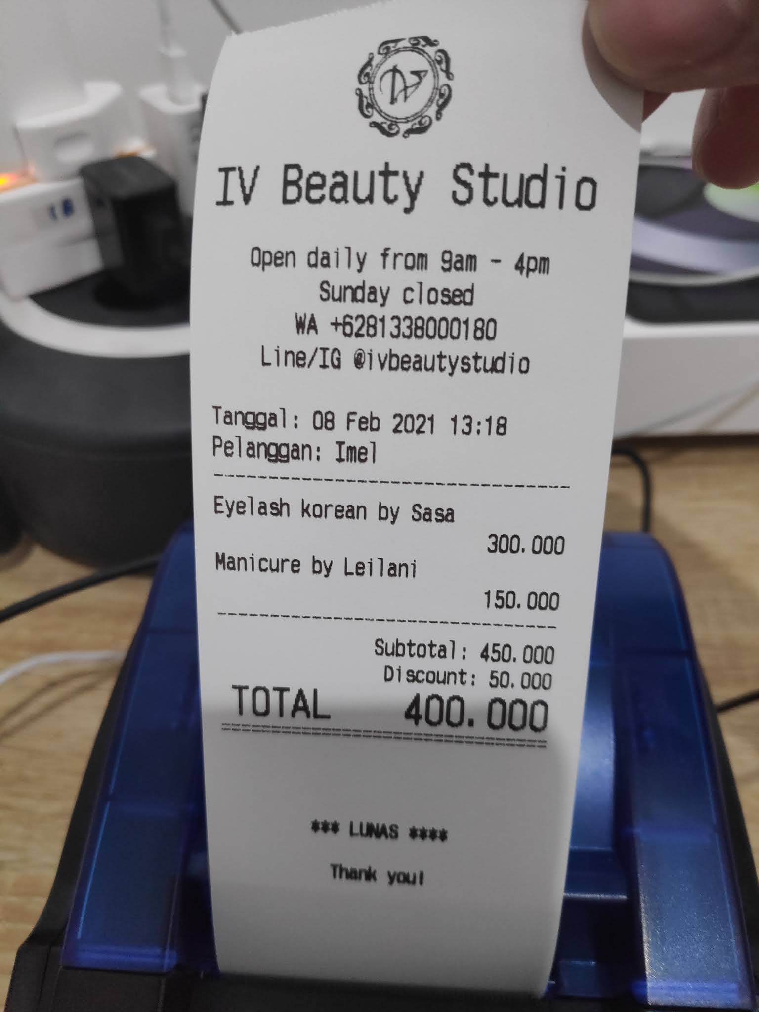 Electrical Work Order Invoice Forms And Receipt Printing D79