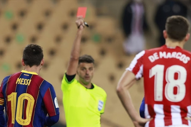 Sốc: Messi nhận án phạt từ Liên đoàn bóng đá Tây Ban Nha Messi