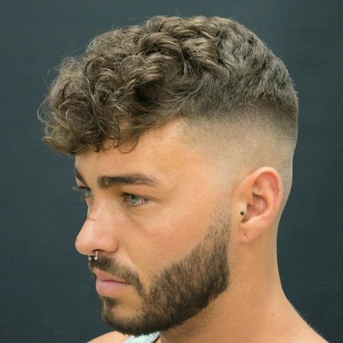 Corte Cabelo Masculino Ondulado Medio Ondulado Corte Undercut