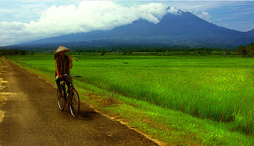 Gambar Kampung Halaman : Foto pemandangan di desa yang indah. - pionars