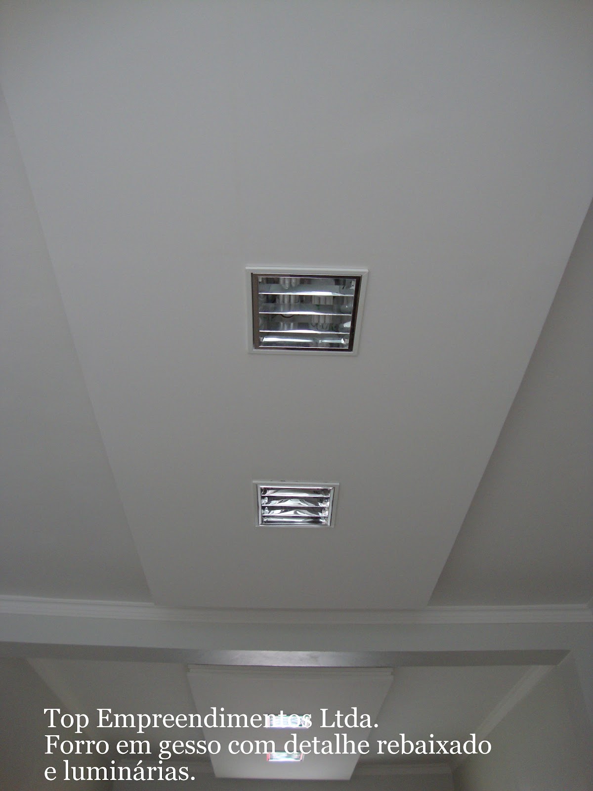 Top Acabamentos e Decorações: Forro em gesso.