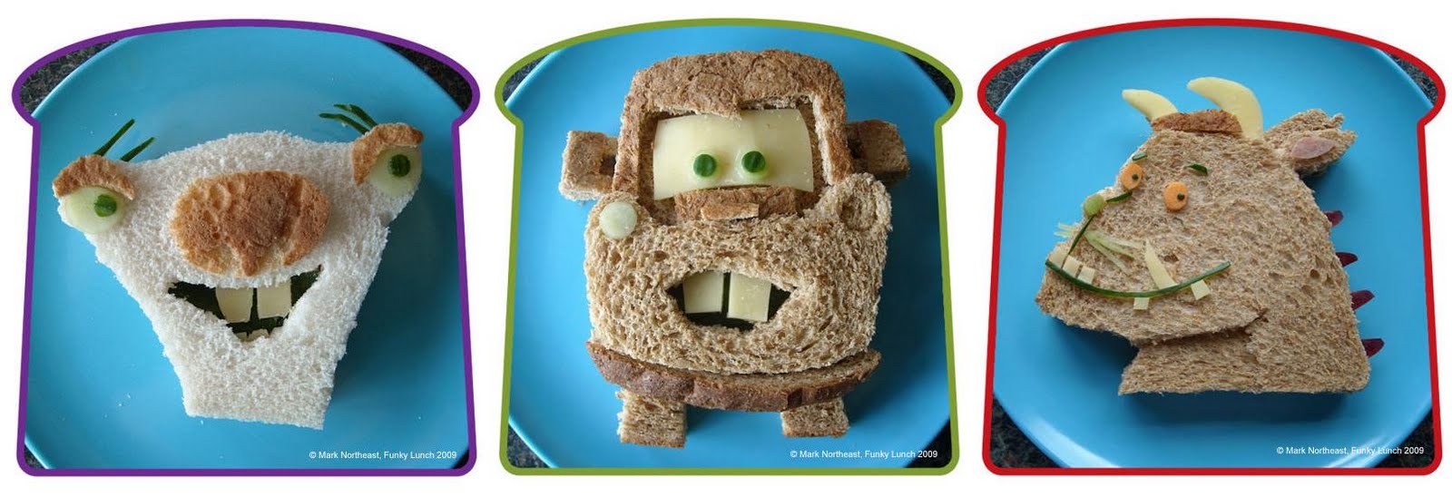 Simply Creative Sandwich Art by Mark Northeasta