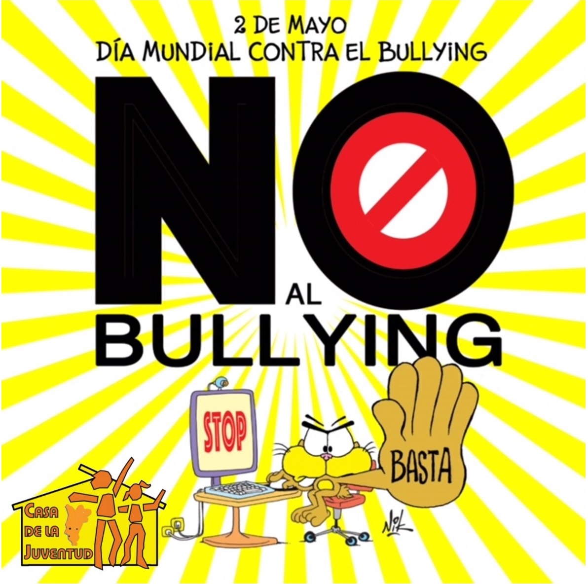El 2 de mayo se conmemora el Día Mundial Contra el Acoso Escolar, mejor conocido como Bullying El 2 de mayo se conmemora el Día Mundial Contra el Acoso Escolar, mejor conocido como Bullying