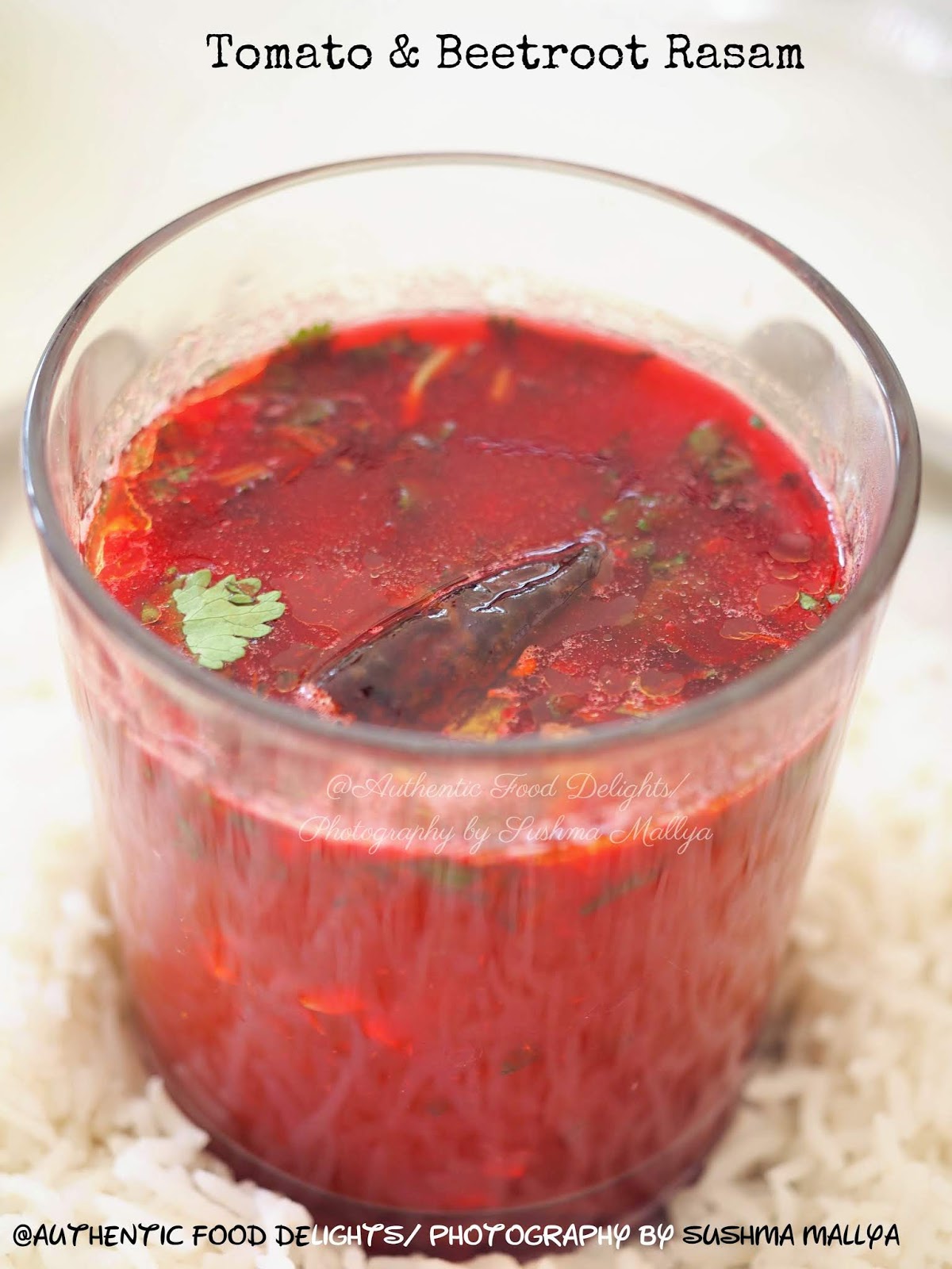 Authentic Food Delights: Tomato Beetroot Rasam