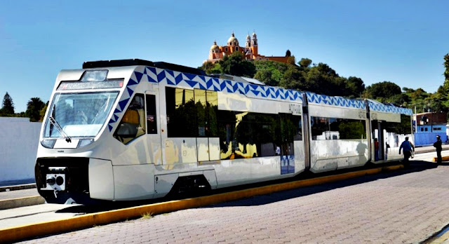 Gobierno del Estado ofrece recorridos gratuitos en tren turístico Puebla-Cholula