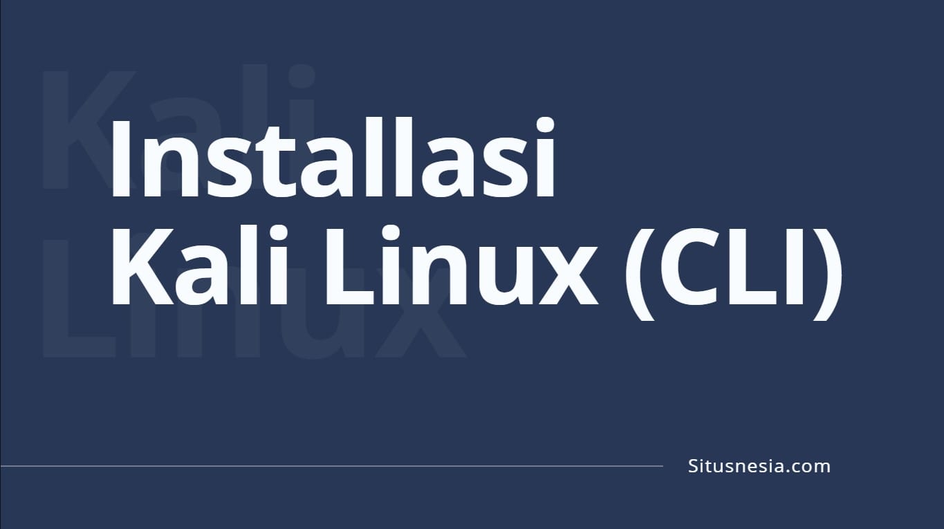 Cara Install Linux Debian Berbasis Teks(CLI) melalui VMware Beserta Gambar