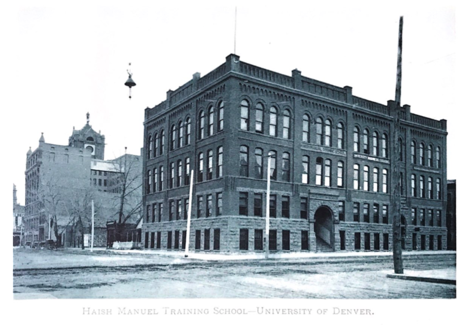 A Twist in History Haish Manual Training School Denver