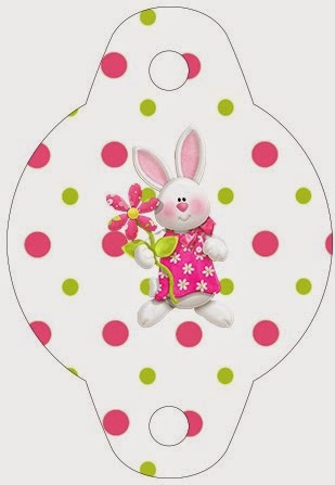 Pascua en Rosa: Imprimibles Gratis para Fiestas. Esta es para poner en las pajillas = pajitas = popotes.